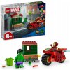 LEGO Marvel - Iron Man na motorke a Hulk 76287 4+