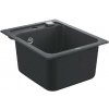 Grohe - Kompozitní drez K700 s automatickým odtokom, 40x50 cm, granitová čierna 31650AP0