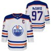 Outerstuff Dětský dres Connor Mcdavid Edmonton Oilers NHL Premier White Away Veľkosť: S/M