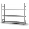 Regál so širokými policami z ocele, základné pole, 3 úrovne, police š 2500mm, 2570x535x2000 mm