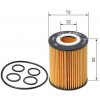 BOSCH Olejový filter BOSCH F 026 407 073