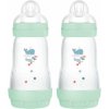 MAM Perfect Star Anti-colic Bottle antikoliková fľaša 2m+ Mint 2x260 ml