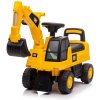 Detské odrážadlo CAT Bager Baby Mix žlté