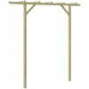 Drevená pergola VidaXL oblúk 11 cm