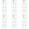 Pergola kovová Vevor mriežka 100 cm