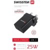 Adaptér cestovný pre iPhone/Samsung SWISSTEN 22045300 pre použitie zo SR vo Veľkej Británii