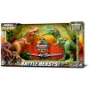 Primal Clash! Dino bitka set – Carnotaurus vs. Gigantosaurus (21 cm)