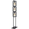 Lucide Lucide LUUK - Floor lamp - 3xE27 - Black 00726/03/30