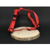 Palkar klasický postroj pre psov 28 cm - 45 cm veľ. 2 červená (Palkar klasický postroj pre psov 28 cm - 45 cm veľ. 2 červená)