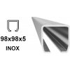 C-profil 98x98x5 mm, Inox - nerezový (CP-INOX-98-6)