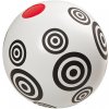 FATRA Nafukovací Míč s kruhy BLACK & WHITE 40 cm