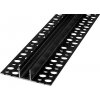 MasterLED Hliníková lišta 10mm Pod obklad Čierna, profil pre LED pásiky, 2m, 1ks, ML1448