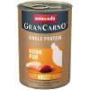GRANCARNO Single Protein 400 g čisté kuracie, konzerva pre psov