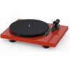 Pro-Ject Debut Carbon Evo + 2MRed - High Gloss Red: Gramofon s ramenem 8,6