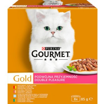 GOURMET GOLD DOUBLE PLEASURE 8 x 85 g