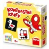 Dino PRVNÍ HRANÍ: Kontrastní karty - naučná hra