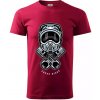 Cross rider piesty helma - Klasické pánske tričko vyššej gramáže - S ( Marlboro červená )