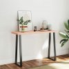 vidaXL Stolová doska 120x40x(2-4) cm neošetrený masív živé hrany 363891