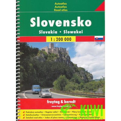 Autoatlas Slovensko 1:200 t spirála