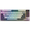 MSI herní klávesnice FORGE GK600 TKL Sky/ bezdrátová 2,4GHz+BT/ mechanická/ RGB/ USB-C/ display/ CZ+SK layout (S11-43CSP01-HH9)