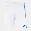 MAXI SHORT futbalové šortky biela azúrová S