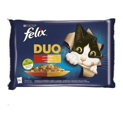 FELIX Fantastic Duo lahodný výber 4 x 85 g