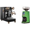 Lelit MaraX3 PL62X3, black + Eureka Atom 60, kawasaki green