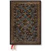 Paperblanks 2025 Restoration the Queen's Binding 12-Month Flexis MIDI Horizontal Weekly Elastic Band 176 Pg 100 GSM