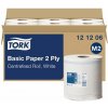 TORK Basic M2 Recykel, 2 vrstvy, biele, 160 m