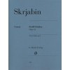 Skrjabin, Alexander - Zwölf Etüden op. 8 (Valentina Rubcova)(Brožovaná)