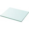 DKD HOME DECOR Poličkový panel z priehľadného skla, 30x25 cm