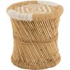 J-Line by Jolipa Prírodný bambusový odkladací stolík Stool Bamboo - Ø40*41cm - J-Line by Jolipa