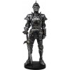 MystiCalls Soška rytíře „Ocelový strážce“ 39 cm