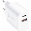 Cestovná nabíjačka Forcell so zásuvkami USB C a USB A - 3A 30 W s funkciou PD a Quick Charge 4.0