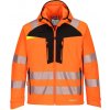 PORTWEST Bunda DX475 Hi-Vis, softshellová, reflexní POR-DX475OBRL L Oranžová/černá