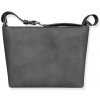 Eggo Gennep dámska kožená kabelka a listová kabelka 2 v 1 Šedá