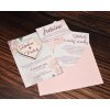 Svadobné oznámenie s magnetkou 83 - Svadobné menu(kartičky na stoly 20707