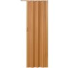 tectake 400958 zhrňovacie dvere - orechová