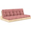 Karup design BASE SOFA natural pine (pohovka z borovice) sorbet pink 516 karup natural
