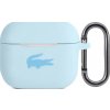 Lacoste Púzdro z Lesklého Silikónu s Potlačeným Logom pre AirPods 3 Modré (LCA3SLB)