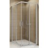 SanSwiss TOPAC 0700 01 07 Sprchový kout čtvercový 70×70 cm, matný elox/sklo
