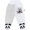 NEW BABY Kojenecké polodupačky Panda 100% bavlna 74 (6-9m)
