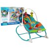 mamido Multifunkčné hojdacie lehátko 2v1 so zvukmi a vibráciami dinosaury