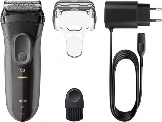 Braun Series 3-3000S ProSkin Wet and Dry čierny