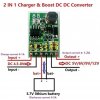 KUONGSHUN ELECTRONICS Modul nabíjania a vybíjania 2 v 1 (boost) 6V