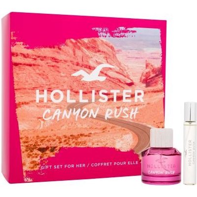 Hollister Canyon Rush darčekový set parfumovaná voda 50 ml + parfumovaná voda 15 ml pre ženy