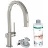 Hansgrohe Aqittura M91 - Drezová batéria s výsuvnou koncovkou a filtráciou, vzhľad nerezová - 76801800