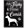 Nekupto Pets magnet Doga 66 x 90 x 2 mm