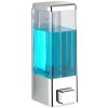 Wenko | WENKO 24593100-dávkovač mydla ISTRES 320 ml lesklý chróm / priehľadný | WE0691