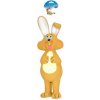 Hračka DUVO+ Zajac so zvukom latexový 23 x 6 x 7 cm